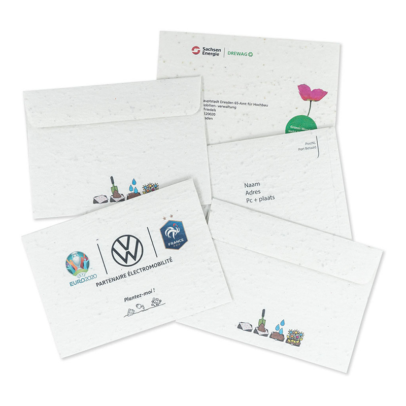 Seed paper envelope EA6 | Eco gift